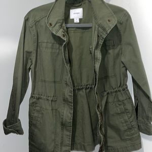 Army green jacket